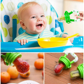 Baby Solid Fruit Pacifier Fresh Fruit Silicone Pacifier (random Color)