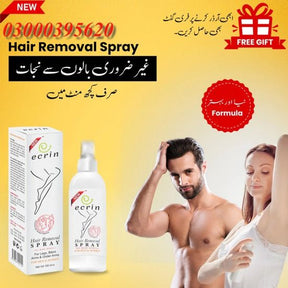 Hair removal spray ecrin