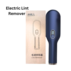 Electric Fabric Lint Shaver Fuzz Remover, Lcd Display (random Color)