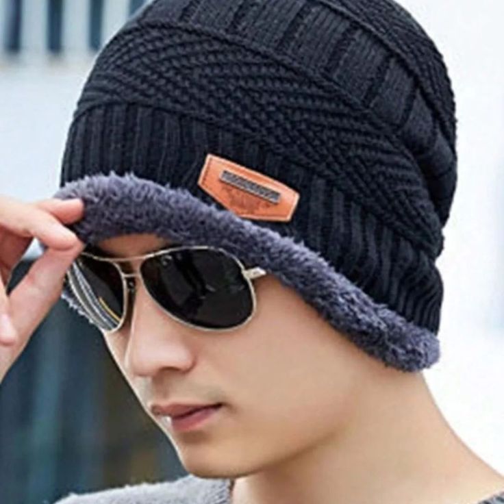 Winter Warm Cycling Cap Men Women Knit Hat Coral Fleece Scarf Neck Protect Cap Outdoor Sports Hat for Running Skiing Climbing