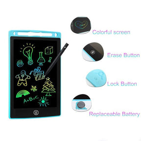 Drawing Tablet 8.5 Inch E-writing Tablet Multi Color