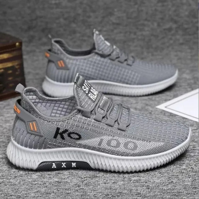 Summer New Men's Shoes Casual Shoes Men's Breathable Mesh Sports Shoes Comfortable Trend of Hundred and One