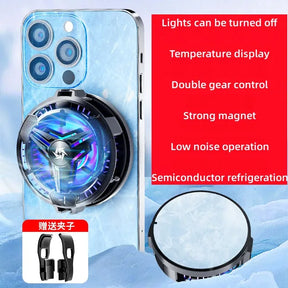 SL10 New Mobile Phone Radiator for Mobile Phone Phablet Fan Semiconductor Mobile Phone Cooler Gaming Cooler Mobile Phone