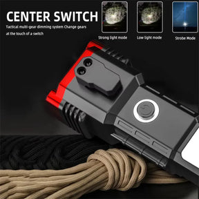 High-power Led Torch Light Rechargeable Flashlight