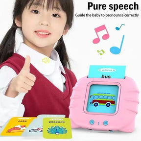 Audible Flash Cards Baby Reading Machine For Kids  (random Color )