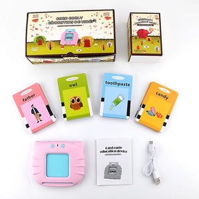 Audible Flash Cards Baby Reading Machine For Kids  (random Color )