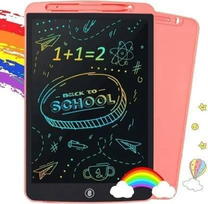 (12 Inch Multi Color) Lcd Writing Tablet Learning Toys  For Kids