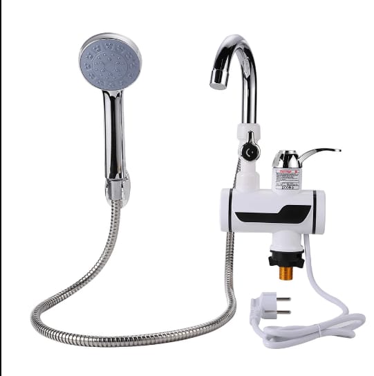 (with Shower) Electric Hot Water Heater Faucet Kitchen Instant Heating Tap Water