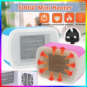 Mini Electric Heater 500w Professional (random Color)