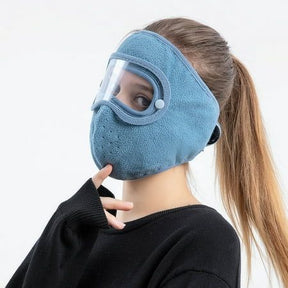 Windproof Anti Dust Full Face Masks / Winter Warm Mask Windproof Motorcycle Cycling Face Mask Bike Riding (random Color) ₨273