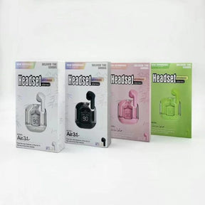 Air31 Earbuds Wireless Crystal  Body Random Colors.