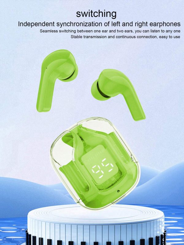 Air31 Earbuds Wireless Crystal  Body Random Colors.