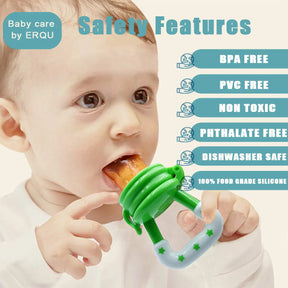 Baby Solid Fruit Pacifier Fresh Fruit Silicone Pacifier (random Color)