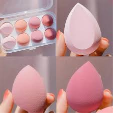 4pcs/8pcs Makeup Sponge Set Cosmetic Blender Beauty Puff Foundation Powder Concealer Cream Soft Sponges Women Face Make Up Tools